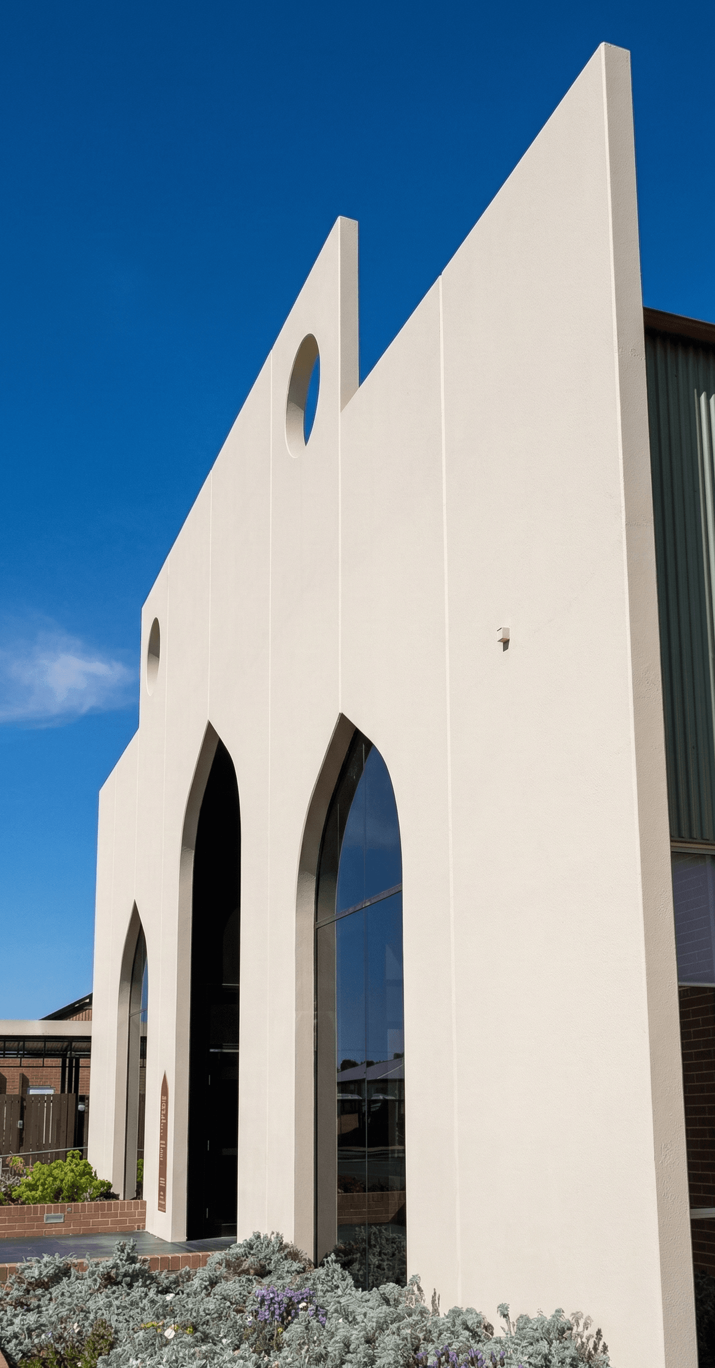 Modern architectural detail